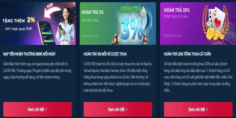 Khuyến mãi độc quyền casino